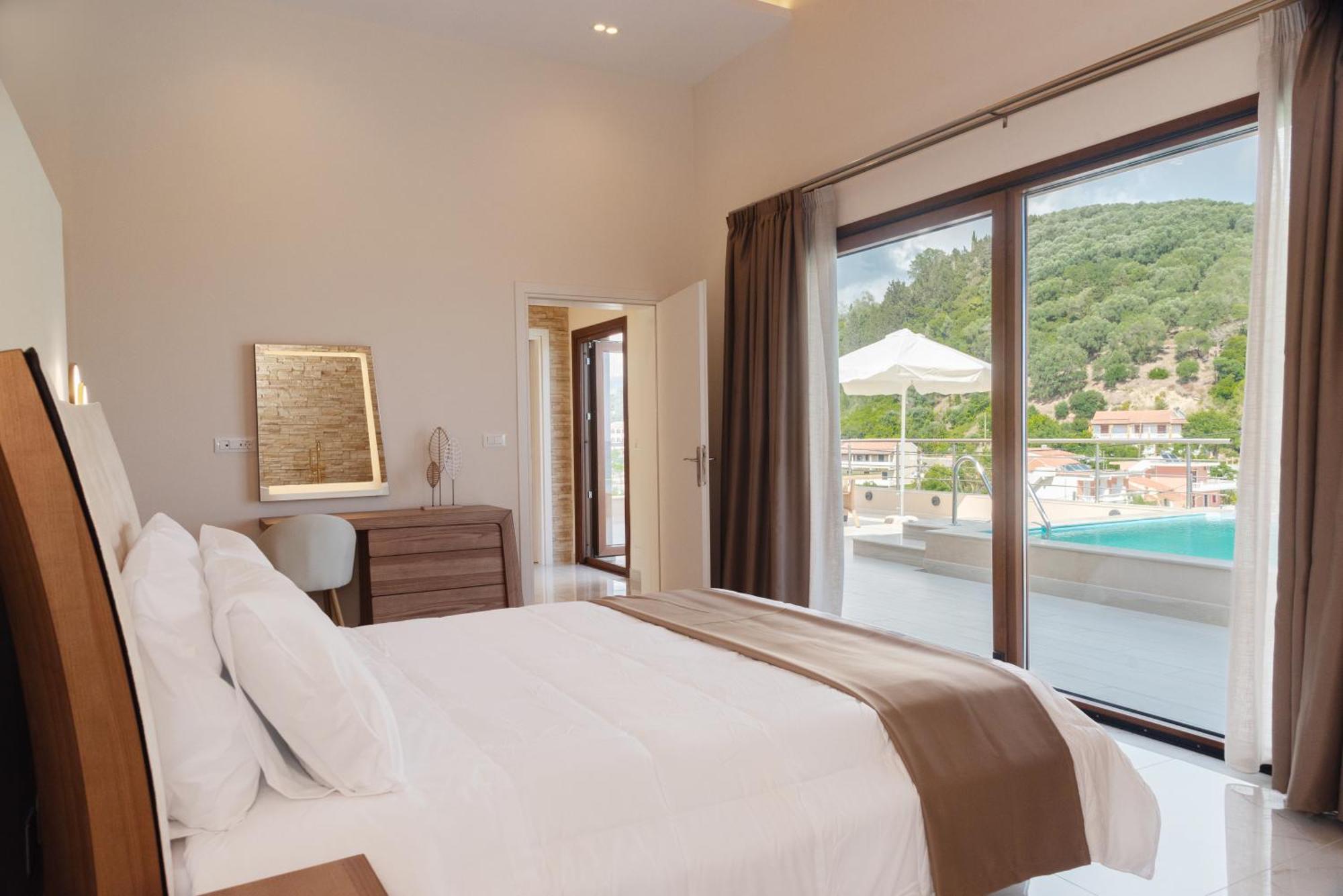 Villa Vasillis-Heated Swimming Pool With Infinity View Βιταλάδες Εξωτερικό φωτογραφία