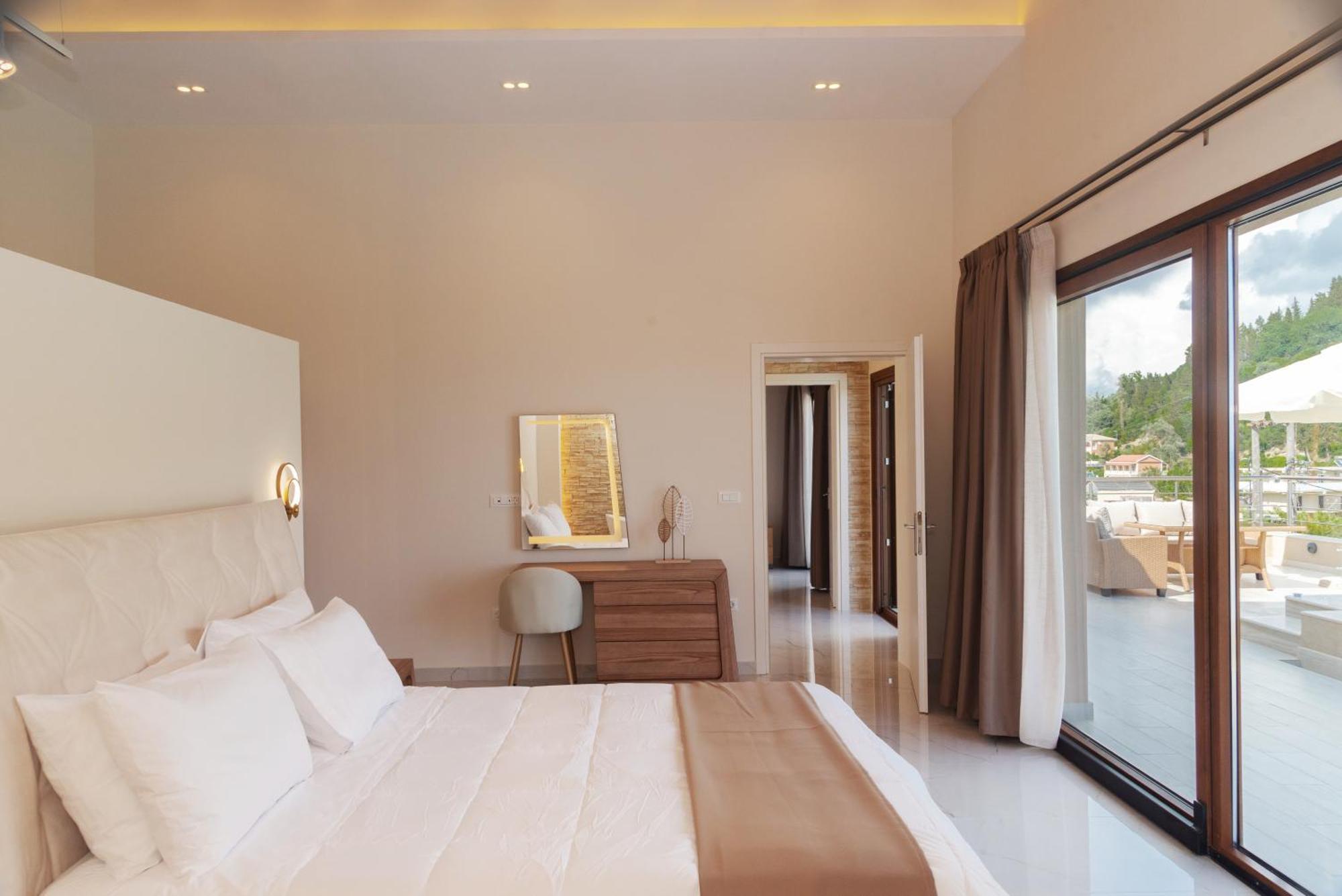 Villa Vasillis-Heated Swimming Pool With Infinity View Βιταλάδες Εξωτερικό φωτογραφία