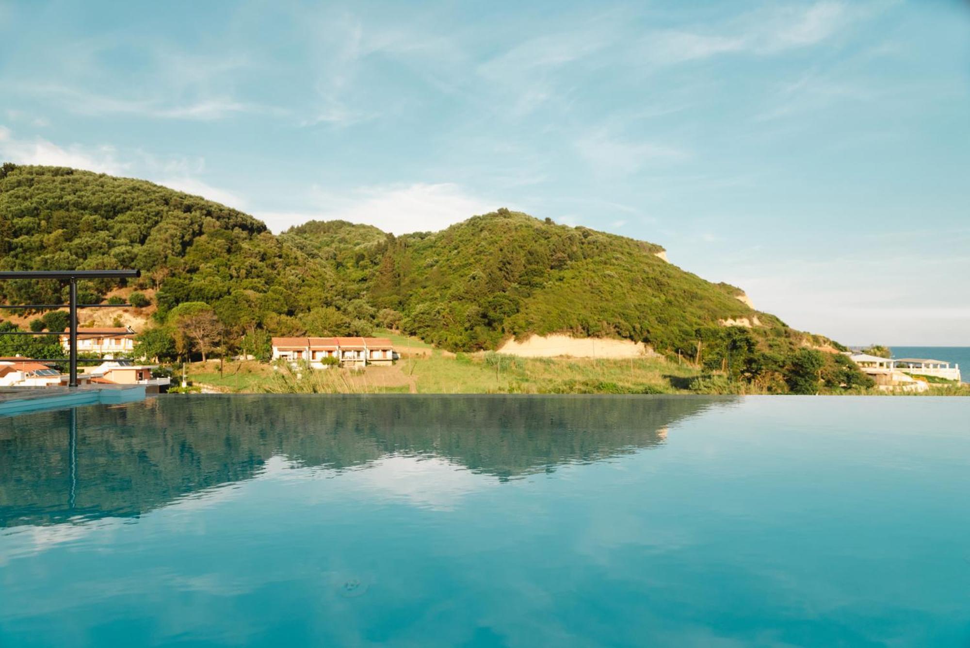 Villa Vasillis-Heated Swimming Pool With Infinity View Βιταλάδες Εξωτερικό φωτογραφία